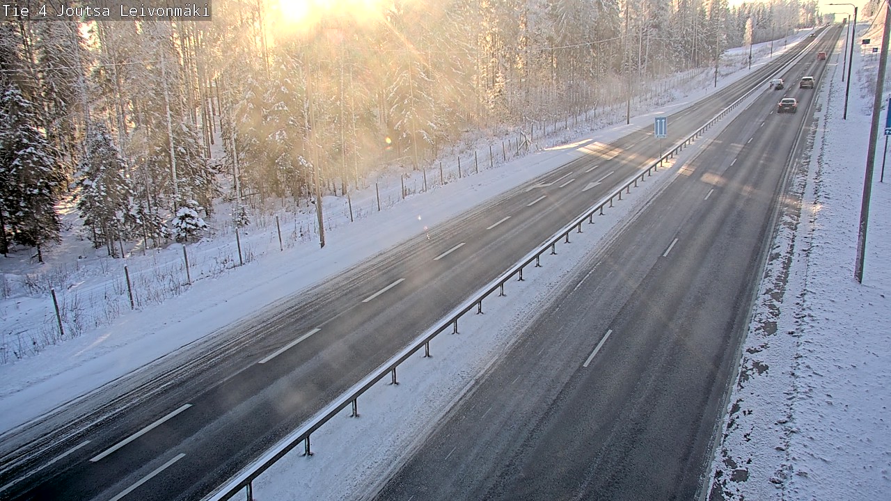 Weather Camera Image Road 4 Joutsa Leivonmäki, Joutsa, Keski-Suomi