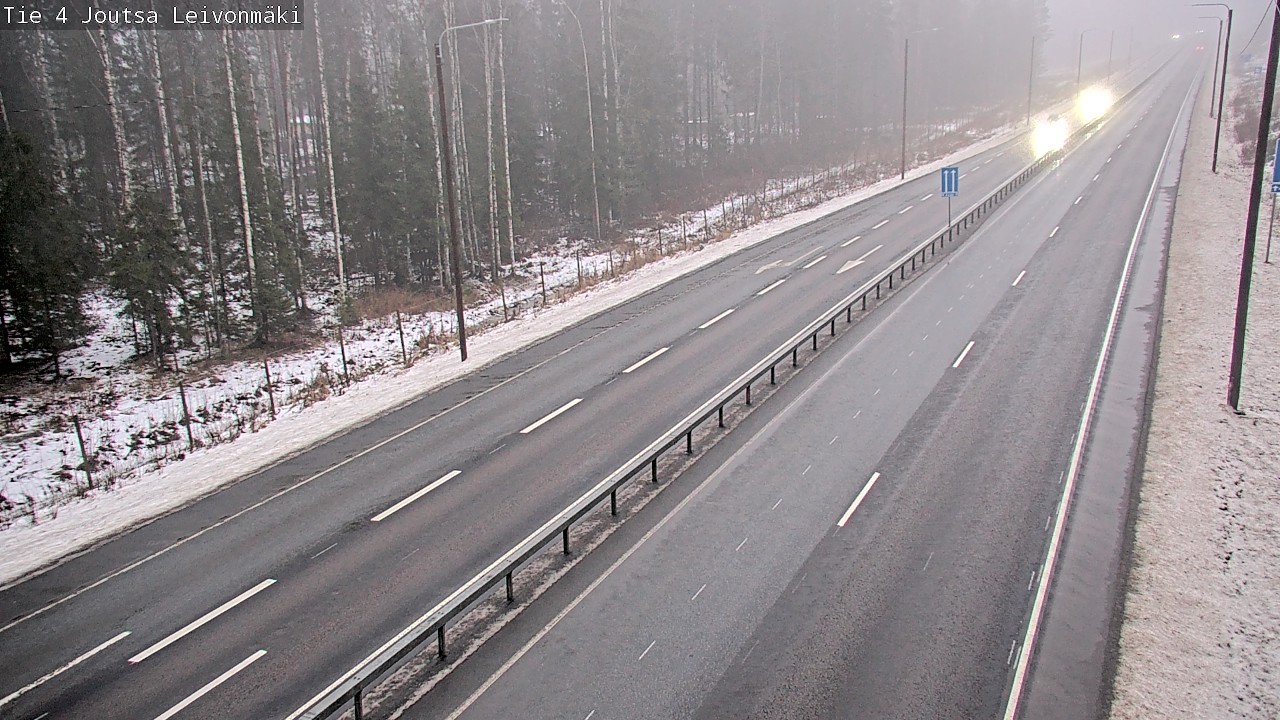 Weather Camera Image Väg 4 Joutsa Leivonmäki, Joutsa, Keski-Suomi