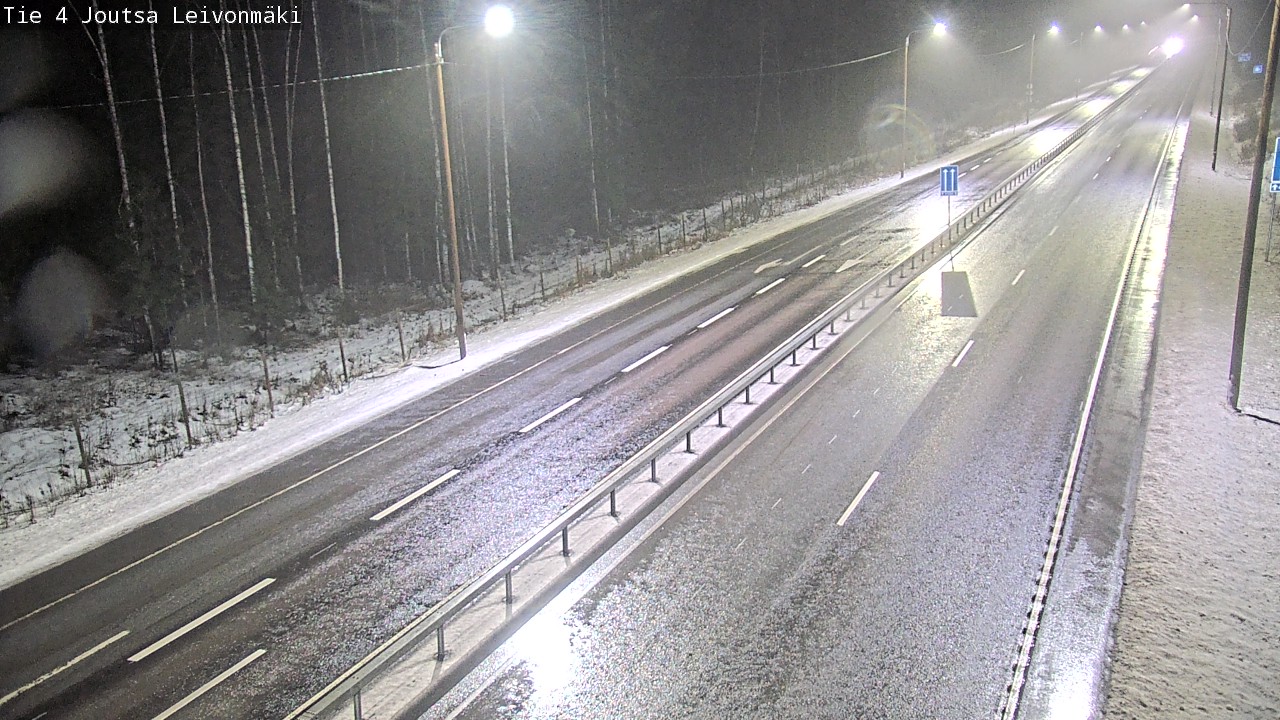 Weather Camera Image Road 4 Joutsa Leivonmäki, Joutsa, Keski-Suomi