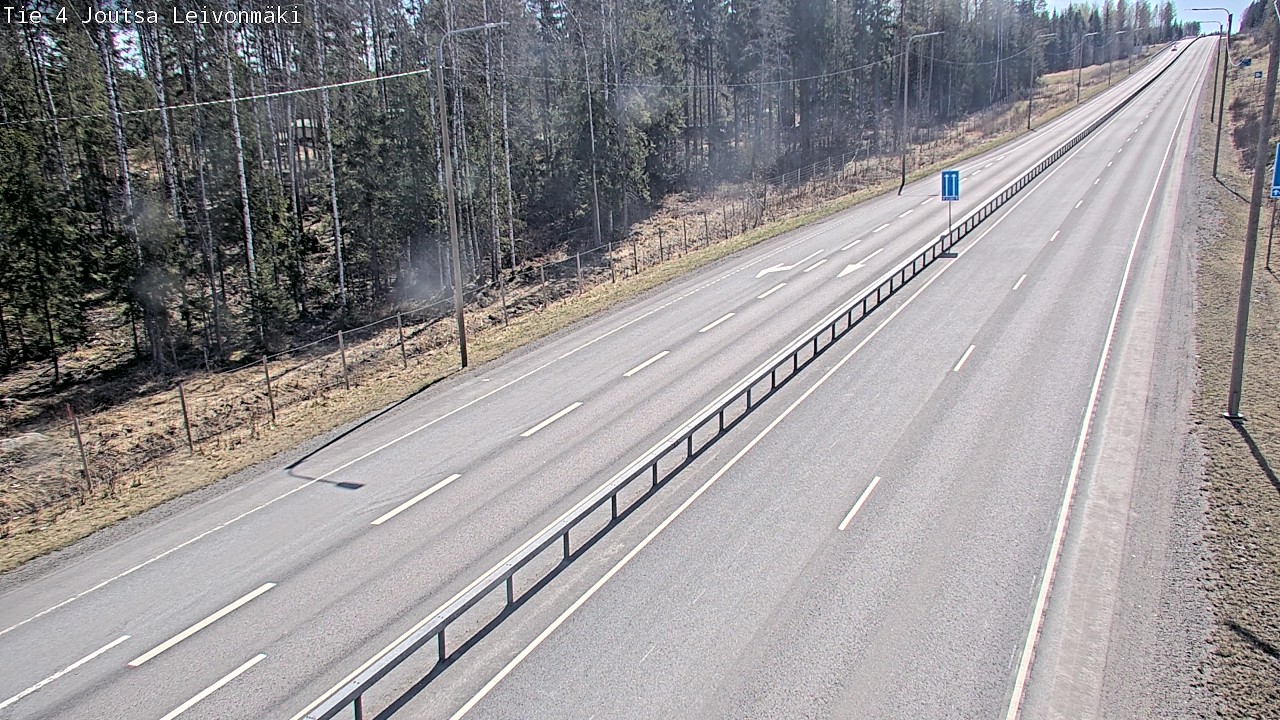 Kelikamerat Kuva Tie 4 Joutsa Leivonmäki, Joutsa, Keski-Suomi