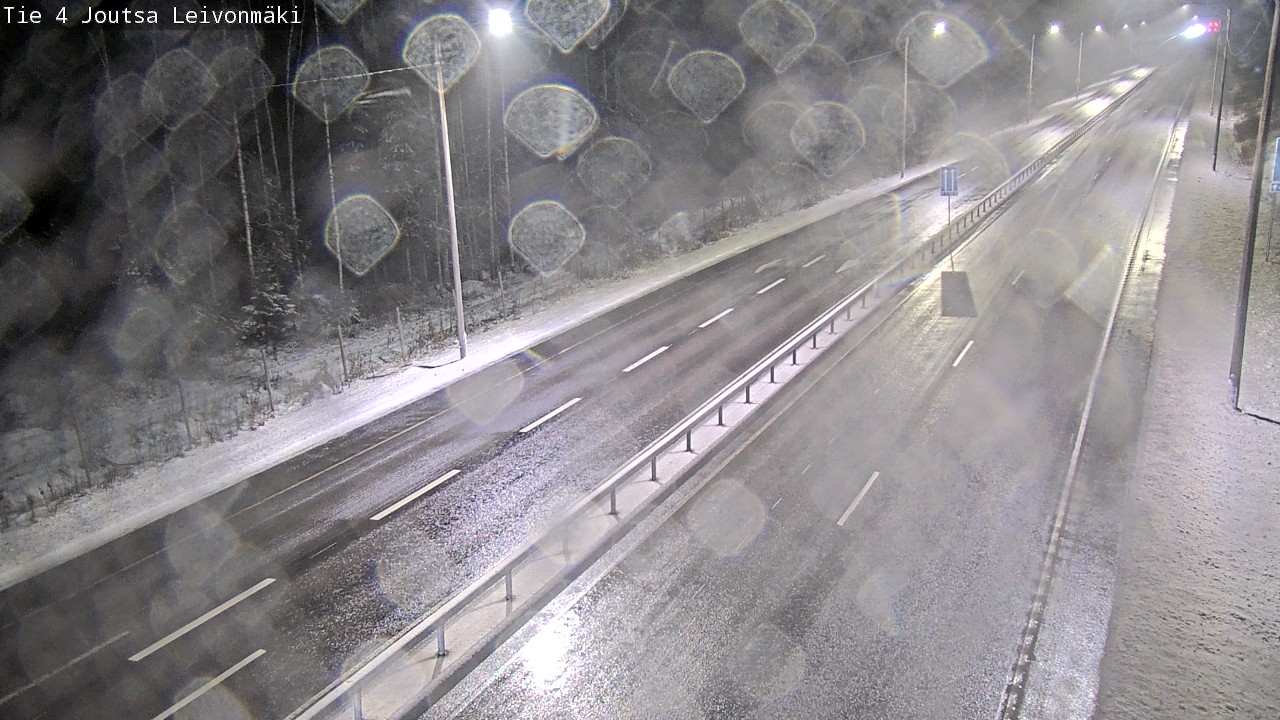 Weather Camera Image Road 4 Joutsa Leivonmäki, Joutsa, Keski-Suomi