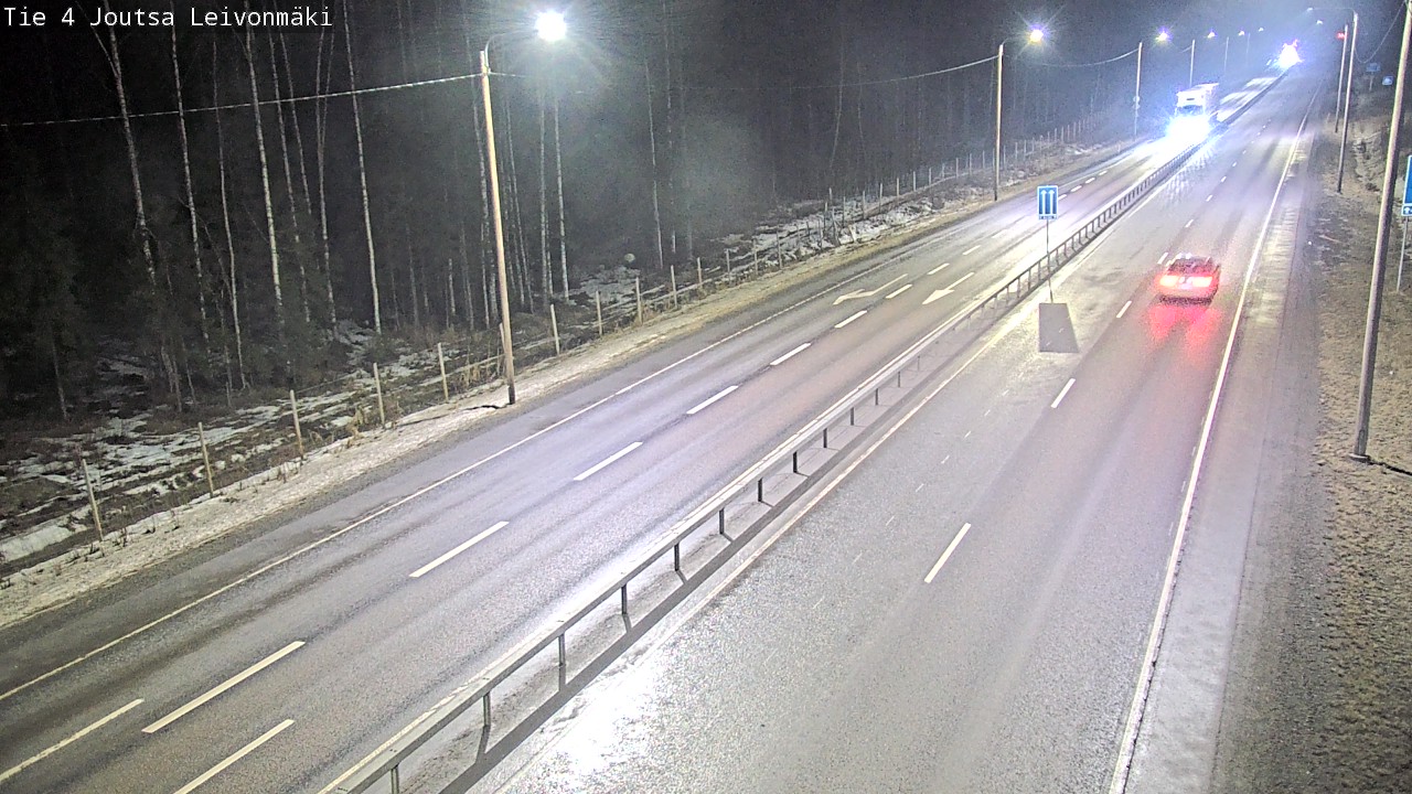Weather Camera Image Road 4 Joutsa Leivonmäki, Joutsa, Keski-Suomi