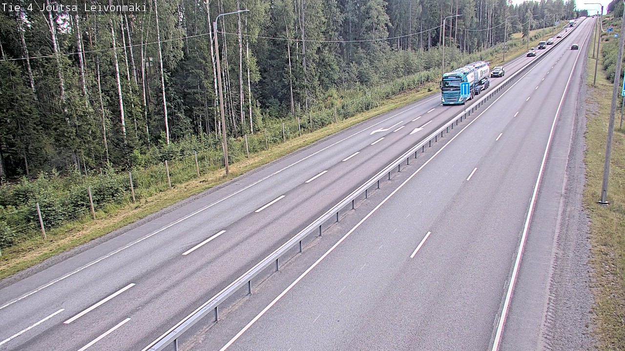 Kelikamerat Kuva Tie 4 Joutsa Leivonmäki, Joutsa, Keski-Suomi