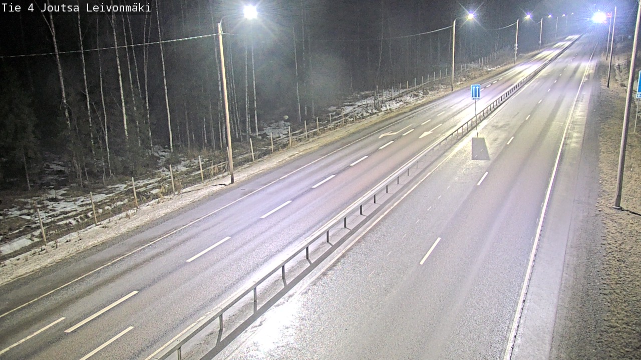 Weather Camera Image Road 4 Joutsa Leivonmäki, Joutsa, Keski-Suomi