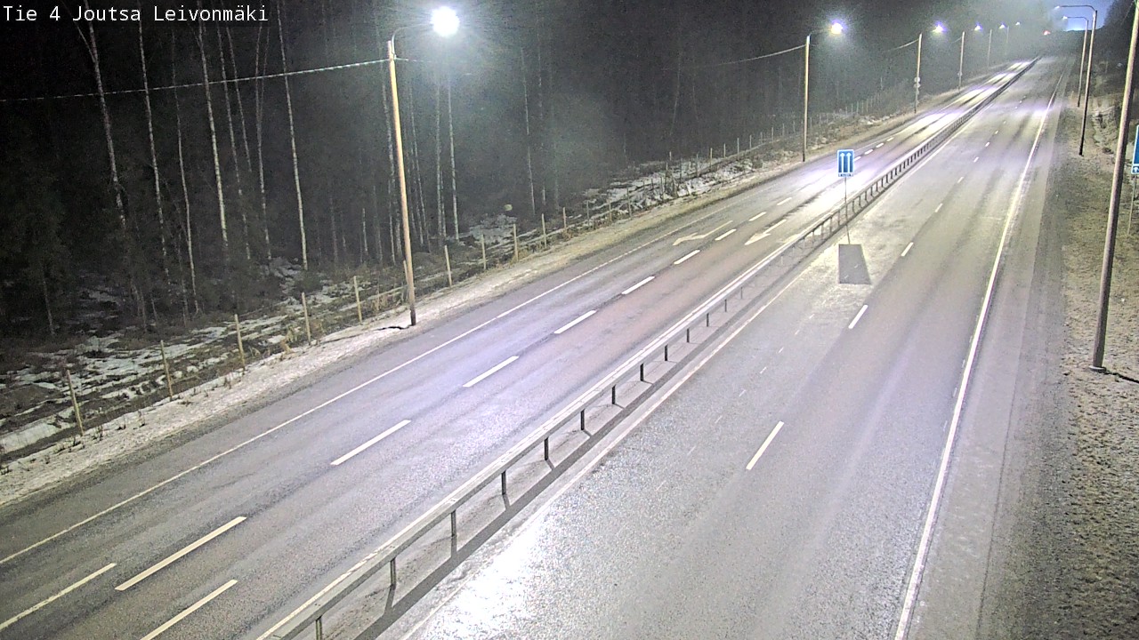 Weather Camera Image Road 4 Joutsa Leivonmäki, Joutsa, Keski-Suomi