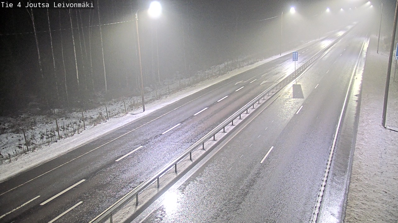 Weather Camera Image Road 4 Joutsa Leivonmäki, Joutsa, Keski-Suomi