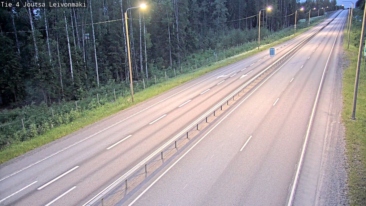 Kelikamerat Kuva Tie 4 Joutsa Leivonmäki, Joutsa, Keski-Suomi