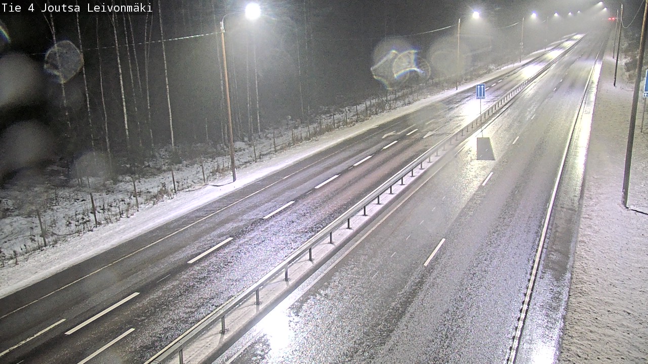 Weather Camera Image Road 4 Joutsa Leivonmäki, Joutsa, Keski-Suomi