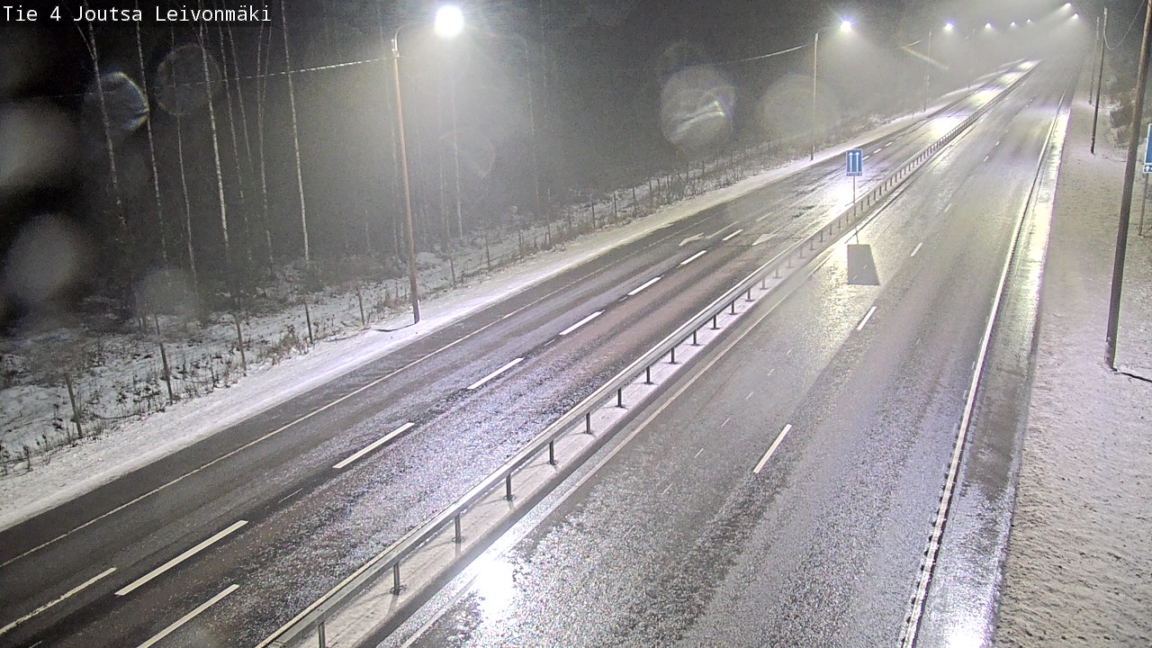 Weather Camera Image Road 4 Joutsa Leivonmäki, Joutsa, Keski-Suomi