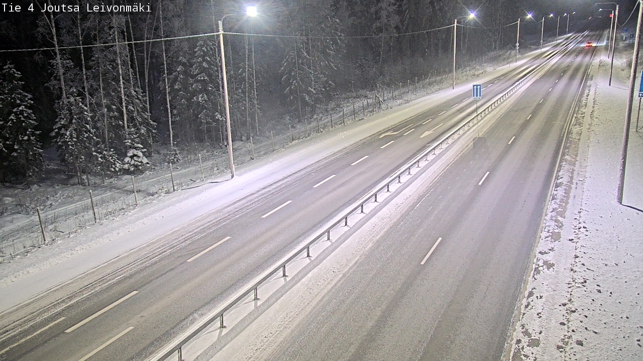 Weather Camera Image Väg 4 Joutsa Leivonmäki, Joutsa, Keski-Suomi