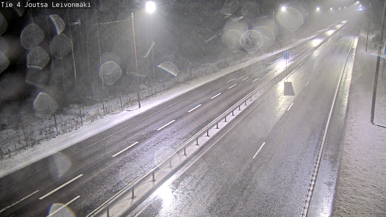 Weather Camera Image Road 4 Joutsa Leivonmäki, Joutsa, Keski-Suomi