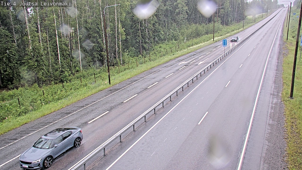 Kelikamerat Kuva Tie 4 Joutsa Leivonmäki, Joutsa, Keski-Suomi
