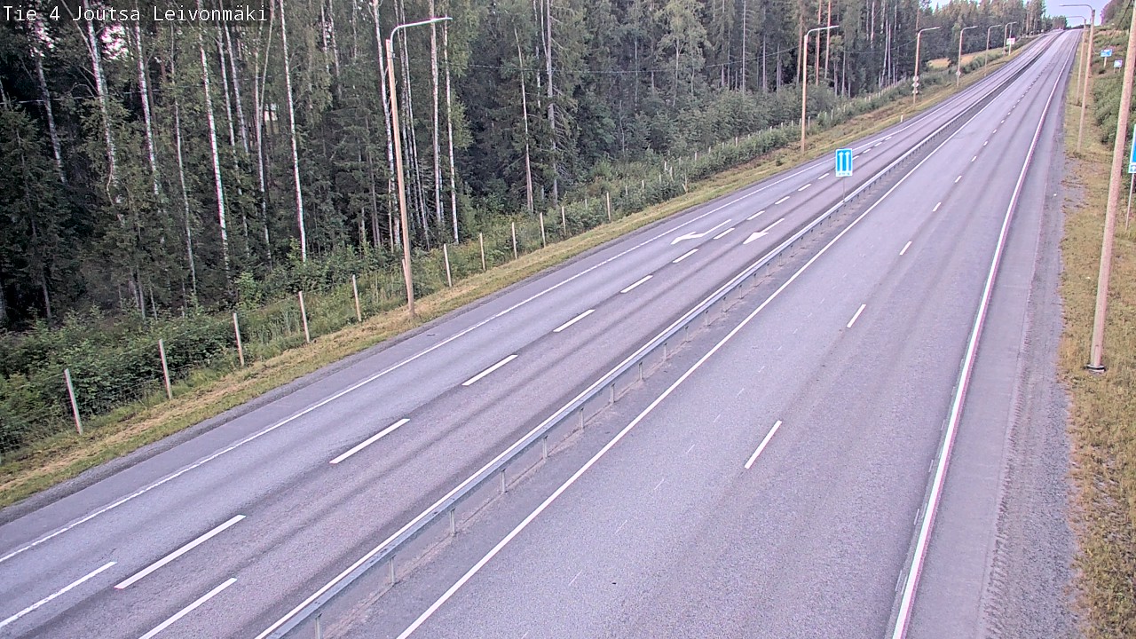 Kelikamerat Kuva Tie 4 Joutsa Leivonmäki, Joutsa, Keski-Suomi