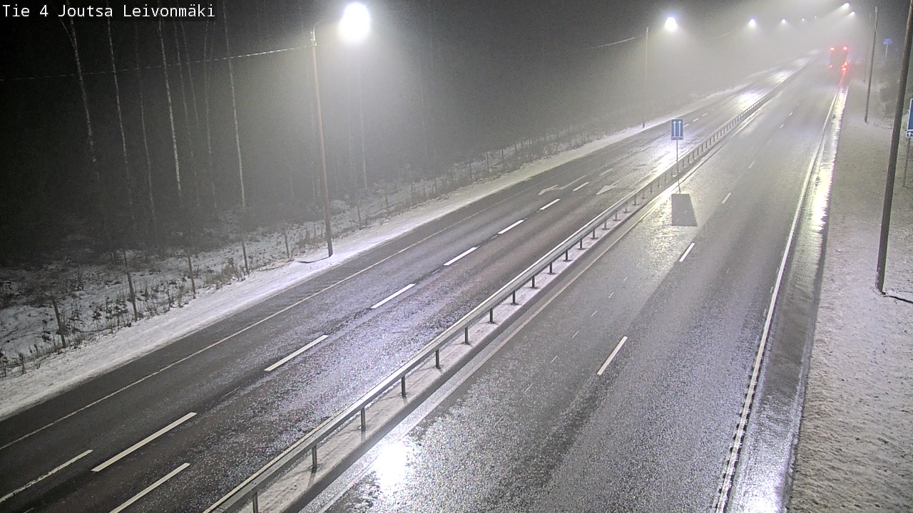 Weather Camera Image Road 4 Joutsa Leivonmäki, Joutsa, Keski-Suomi