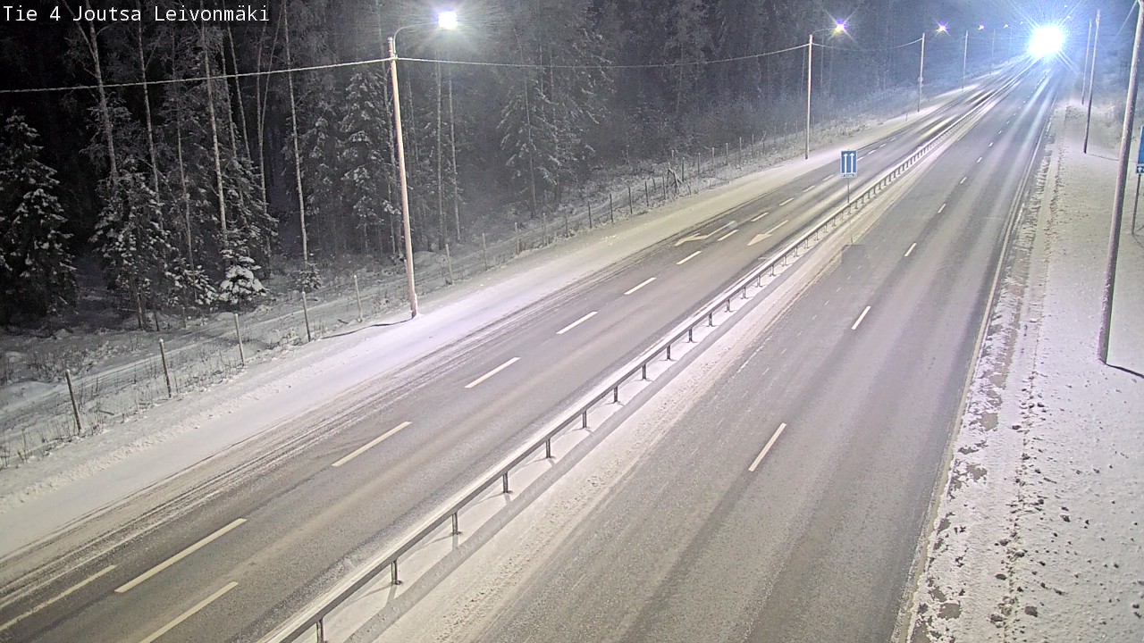 Weather Camera Image Väg 4 Joutsa Leivonmäki, Joutsa, Keski-Suomi