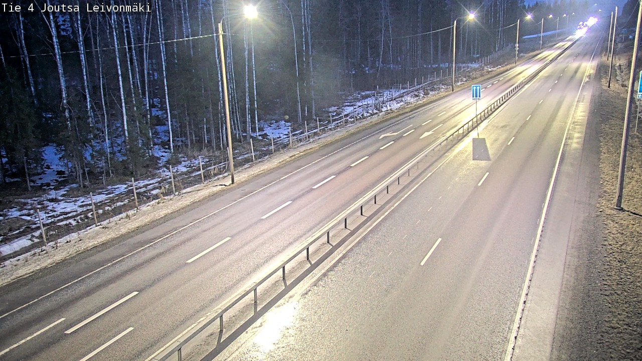 Weather Camera Image Road 4 Joutsa Leivonmäki, Joutsa, Keski-Suomi