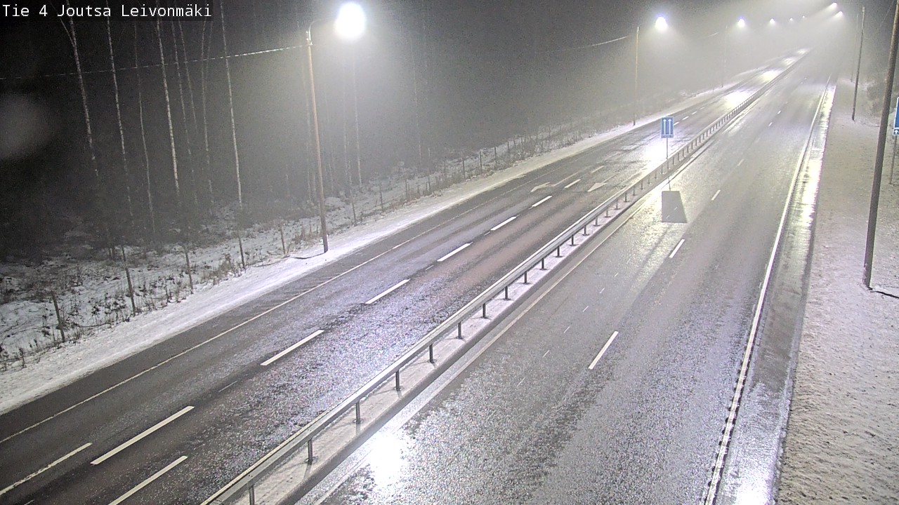 Weather Camera Image Road 4 Joutsa Leivonmäki, Joutsa, Keski-Suomi