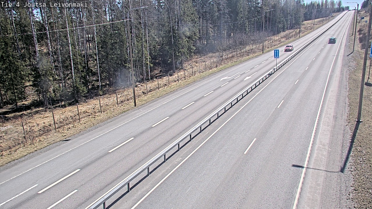 Kelikamerat Kuva Tie 4 Joutsa Leivonmäki, Joutsa, Keski-Suomi