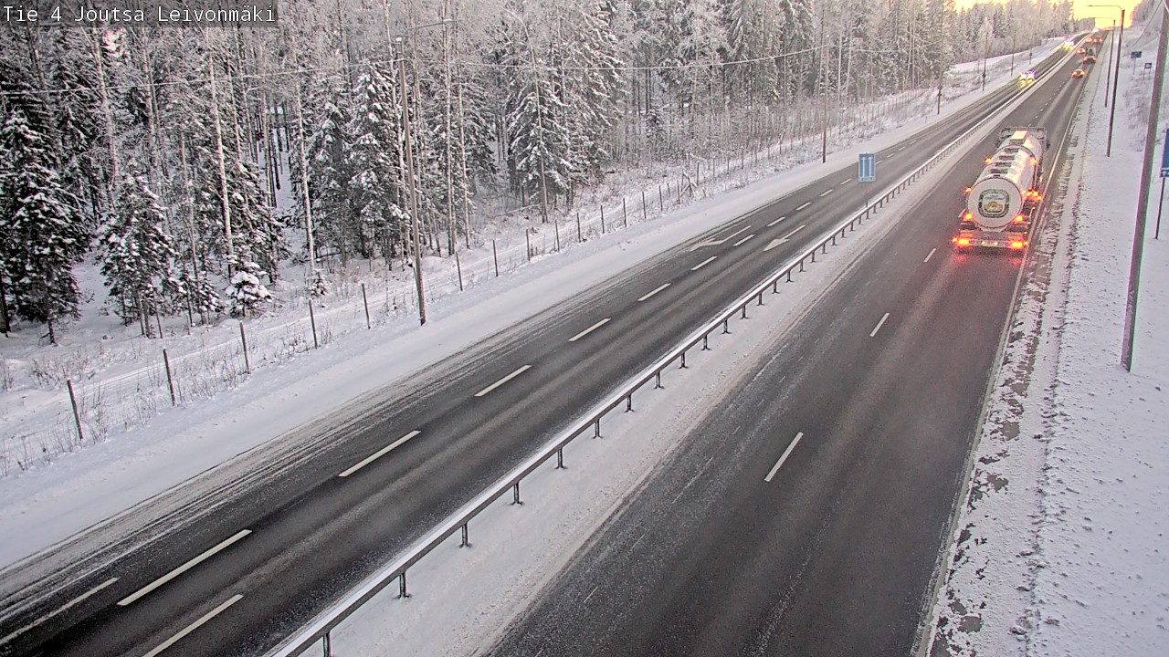 Weather Camera Image Road 4 Joutsa Leivonmäki, Joutsa, Keski-Suomi