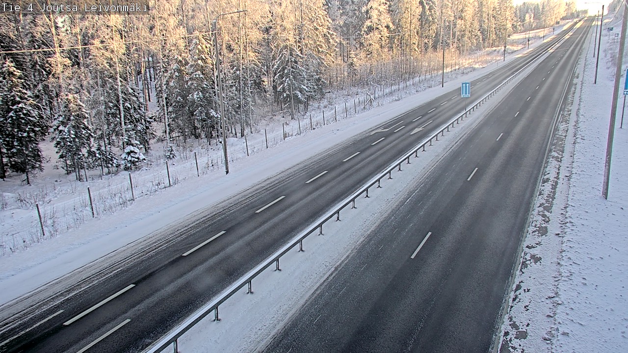 Weather Camera Image Road 4 Joutsa Leivonmäki, Joutsa, Keski-Suomi