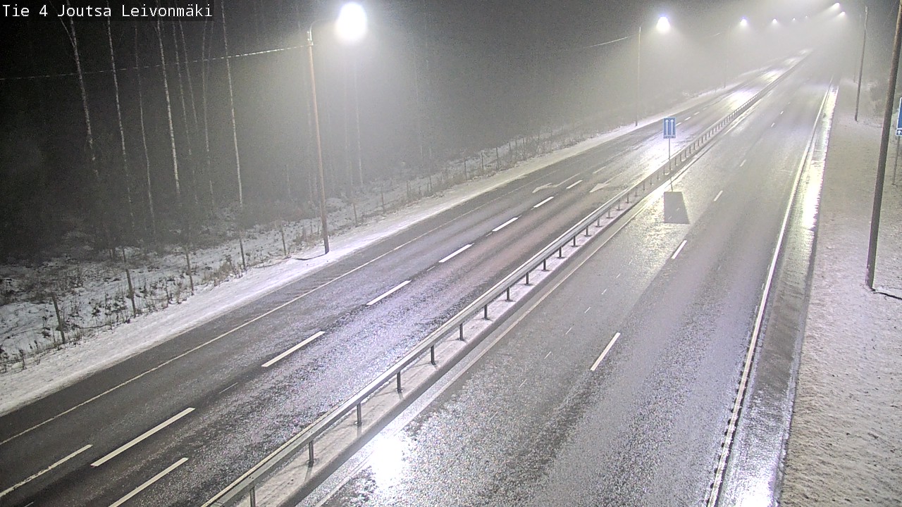 Weather Camera Image Road 4 Joutsa Leivonmäki, Joutsa, Keski-Suomi