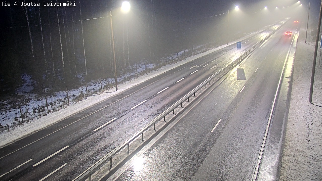 Weather Camera Image Väg 4 Joutsa Leivonmäki, Joutsa, Keski-Suomi