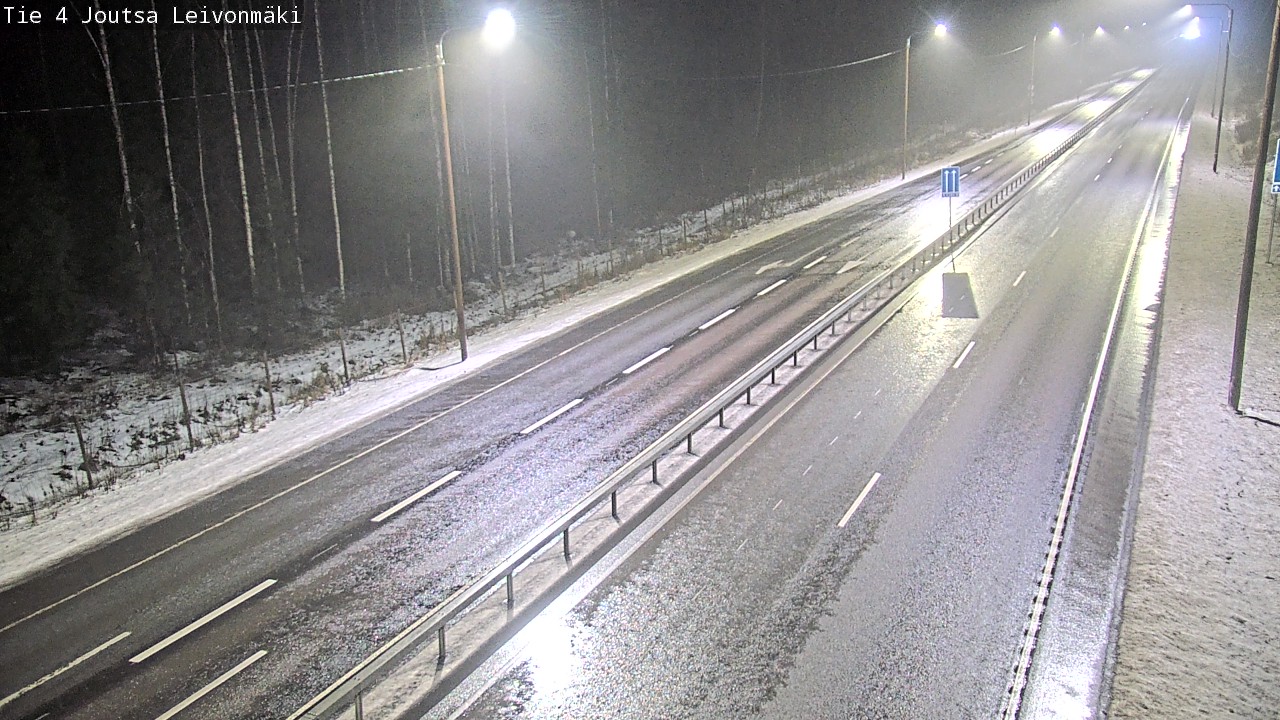 Weather Camera Image Road 4 Joutsa Leivonmäki, Joutsa, Keski-Suomi