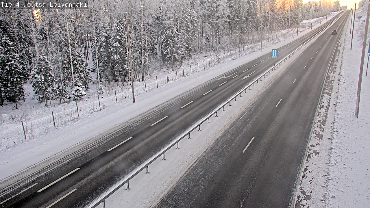 Weather Camera Image Road 4 Joutsa Leivonmäki, Joutsa, Keski-Suomi