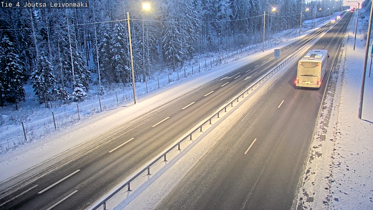 Weather Camera Image Road 4 Joutsa Leivonmäki, Joutsa, Keski-Suomi