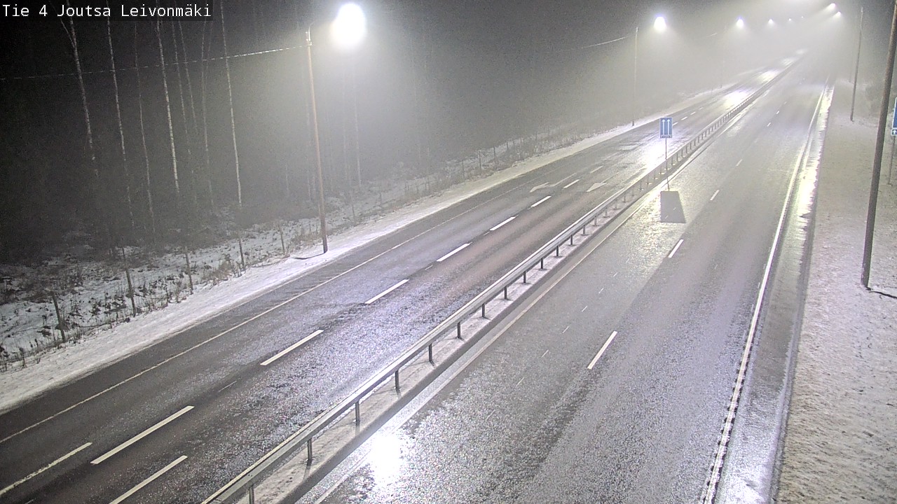 Weather Camera Image Road 4 Joutsa Leivonmäki, Joutsa, Keski-Suomi