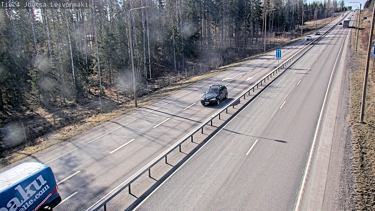 Kelikamerat Kuva Tie 4 Joutsa Leivonmäki, Joutsa, Keski-Suomi
