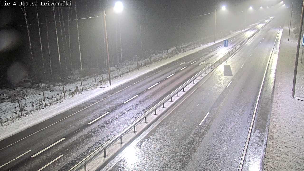 Weather Camera Image Road 4 Joutsa Leivonmäki, Joutsa, Keski-Suomi