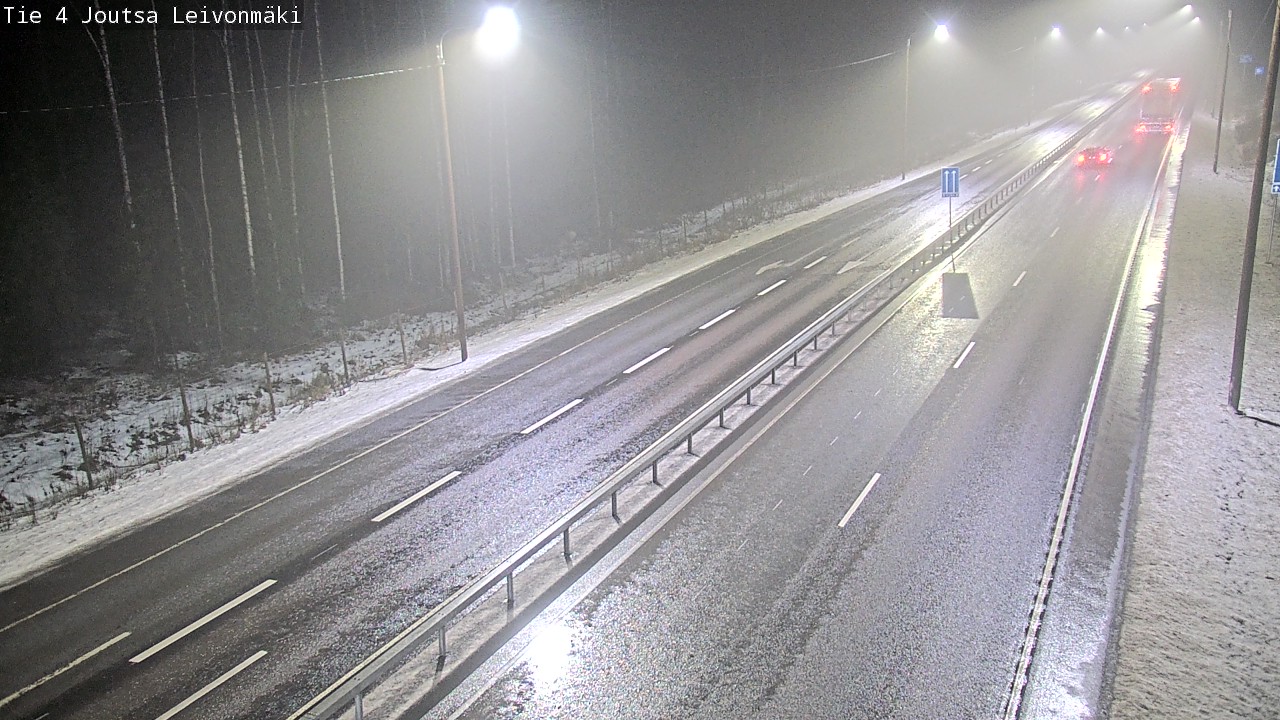Weather Camera Image Väg 4 Joutsa Leivonmäki, Joutsa, Keski-Suomi