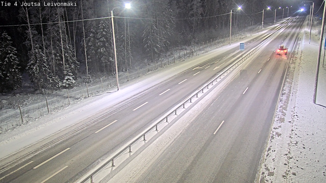 Weather Camera Image Väg 4 Joutsa Leivonmäki, Joutsa, Keski-Suomi