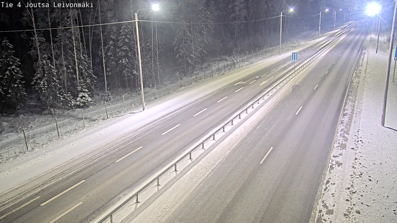 Weather Camera Image Väg 4 Joutsa Leivonmäki, Joutsa, Keski-Suomi