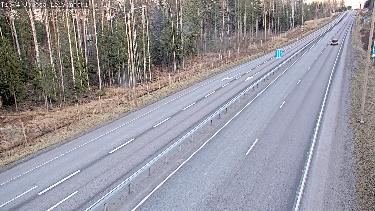 Kelikamerat Kuva Tie 4 Joutsa Leivonmäki, Joutsa, Keski-Suomi