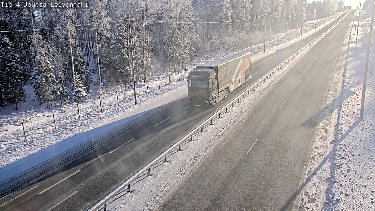 Weather Camera Image Road 4 Joutsa Leivonmäki, Joutsa, Keski-Suomi