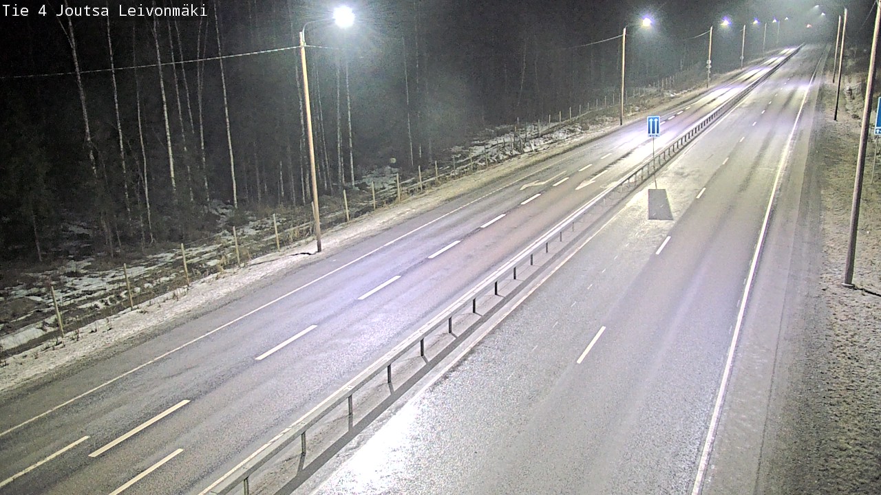 Weather Camera Image Road 4 Joutsa Leivonmäki, Joutsa, Keski-Suomi