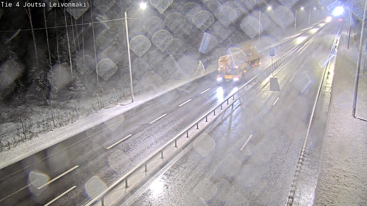 Weather Camera Image Road 4 Joutsa Leivonmäki, Joutsa, Keski-Suomi