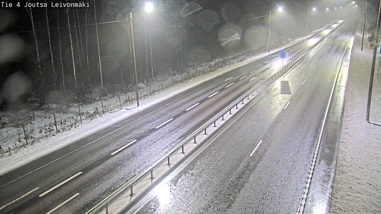 Weather Camera Image Road 4 Joutsa Leivonmäki, Joutsa, Keski-Suomi