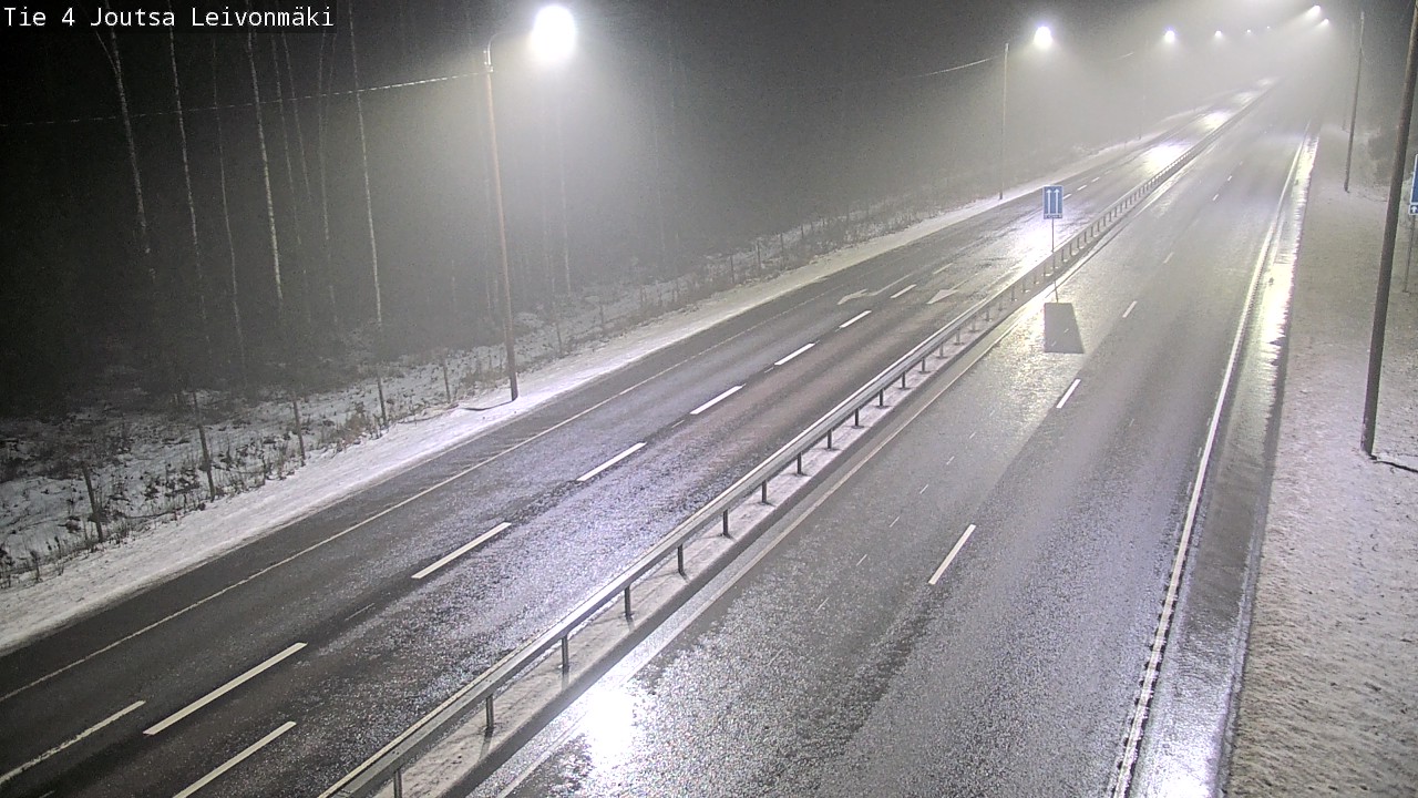 Weather Camera Image Road 4 Joutsa Leivonmäki, Joutsa, Keski-Suomi