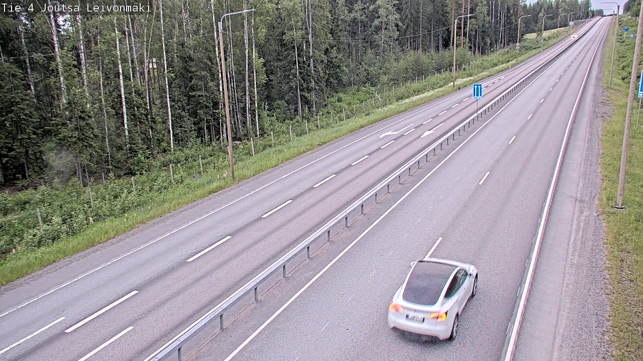 Kelikamerat Kuva Tie 4 Joutsa Leivonmäki, Joutsa, Keski-Suomi