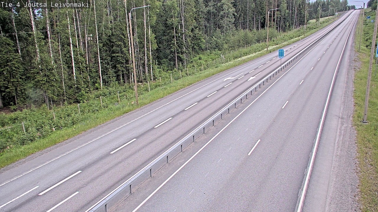 Kelikamerat Kuva Tie 4 Joutsa Leivonmäki, Joutsa, Keski-Suomi