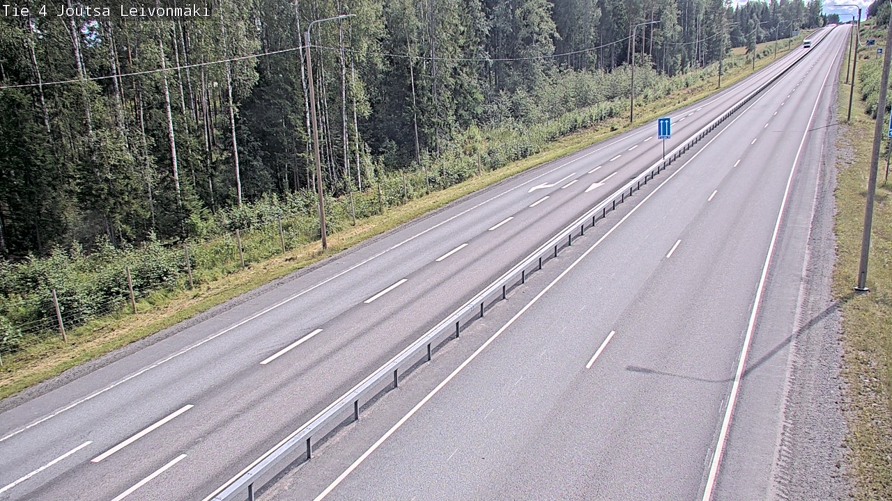 Kelikamerat Kuva Tie 4 Joutsa Leivonmäki, Joutsa, Keski-Suomi
