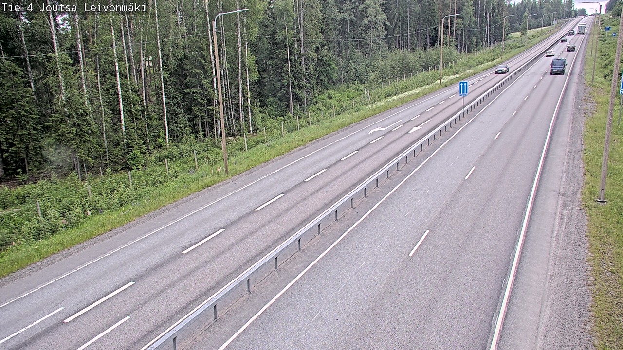 Kelikamerat Kuva Tie 4 Joutsa Leivonmäki, Joutsa, Keski-Suomi