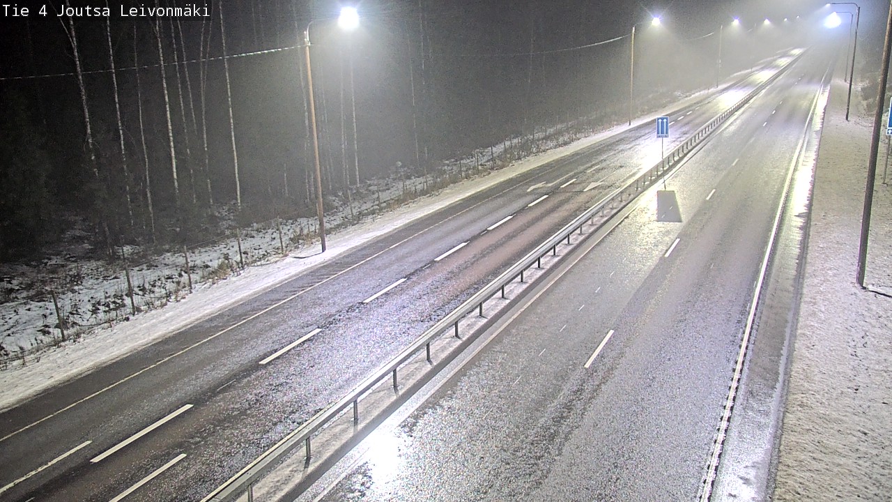 Weather Camera Image Road 4 Joutsa Leivonmäki, Joutsa, Keski-Suomi