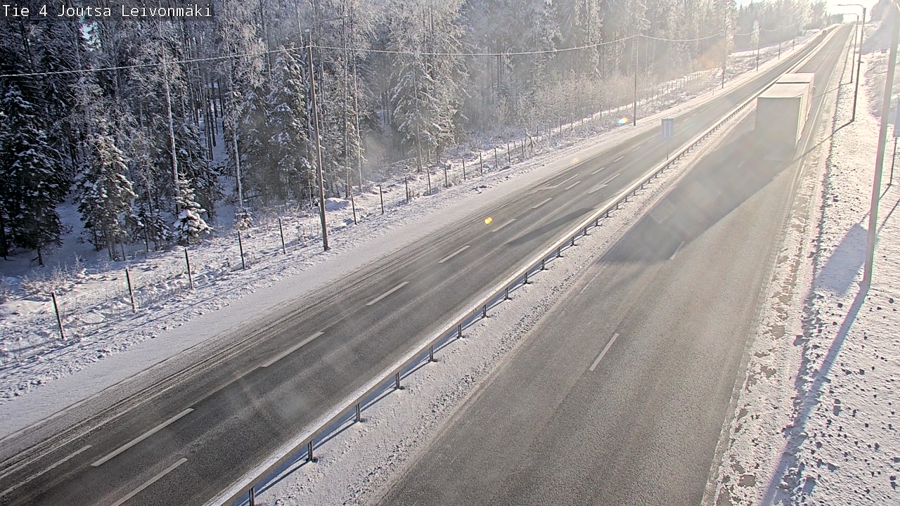 Weather Camera Image Road 4 Joutsa Leivonmäki, Joutsa, Keski-Suomi