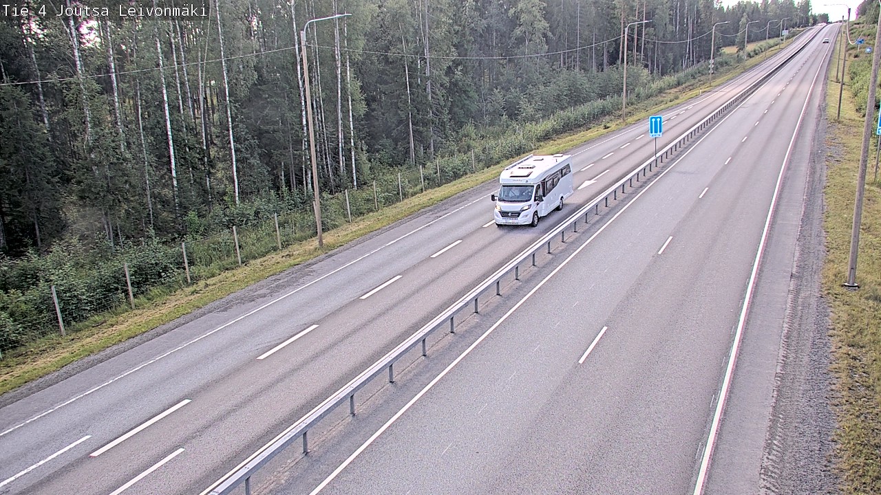Kelikamerat Kuva Tie 4 Joutsa Leivonmäki, Joutsa, Keski-Suomi