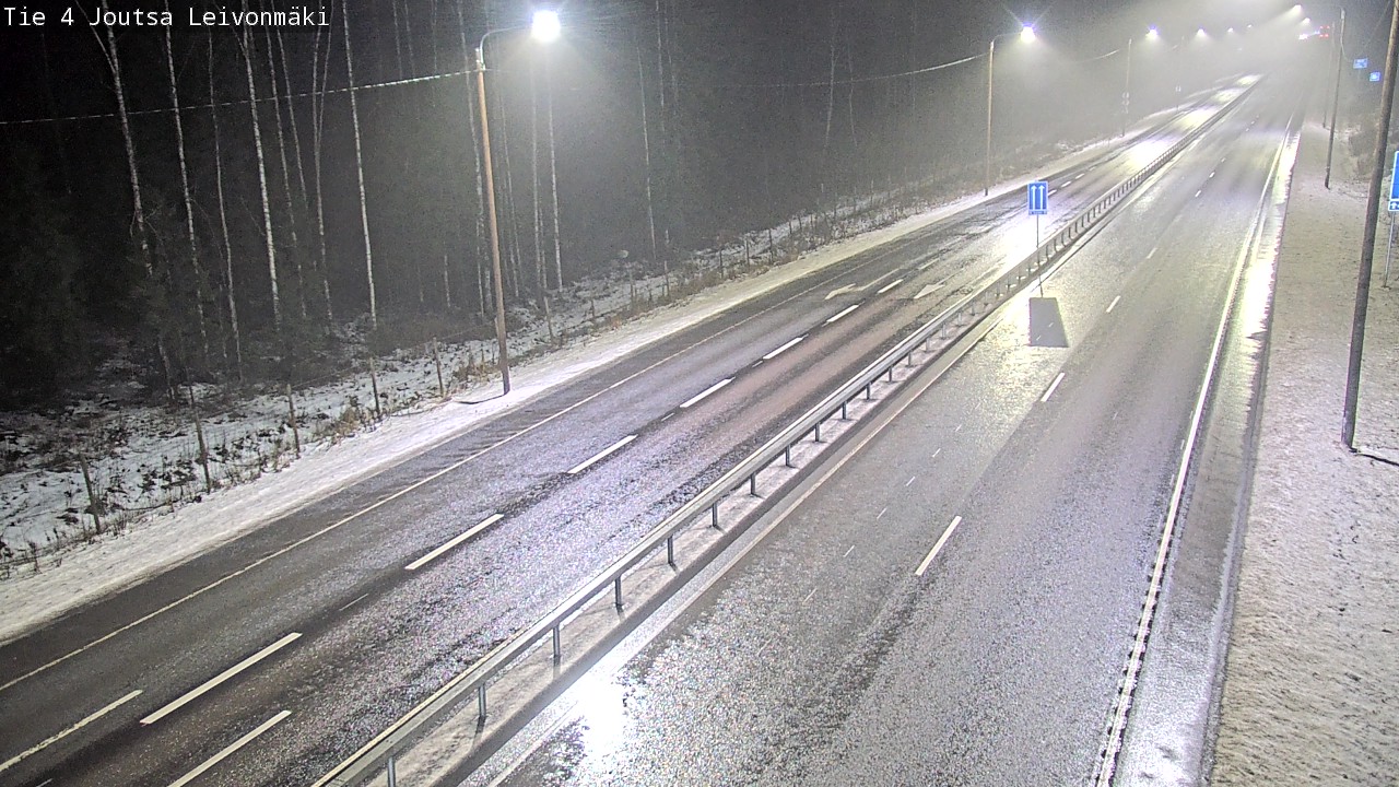 Weather Camera Image Road 4 Joutsa Leivonmäki, Joutsa, Keski-Suomi
