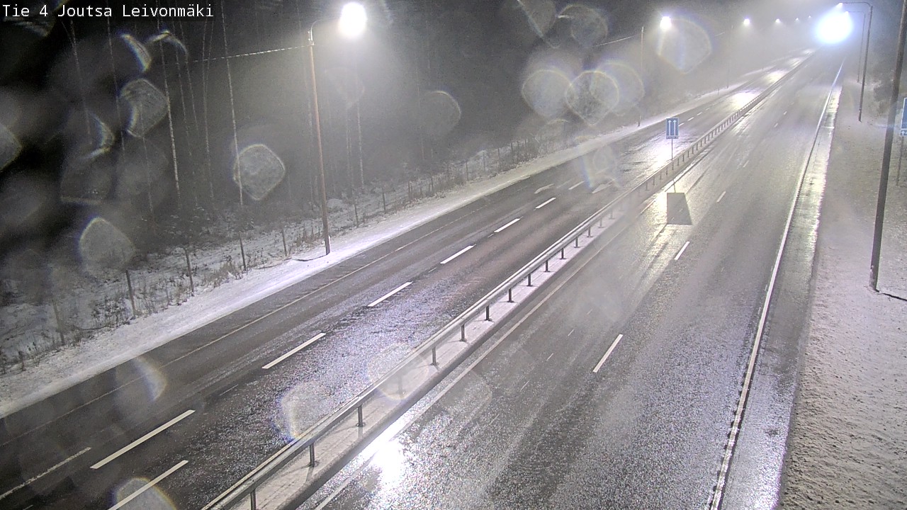 Weather Camera Image Road 4 Joutsa Leivonmäki, Joutsa, Keski-Suomi